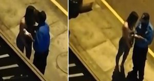 Perulu polisten yasağı ihlal eden kadına ceza yerine öpücük