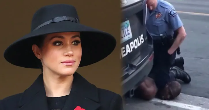 Meghan Markle’ı George Floyd’a benzettiler