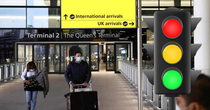 İngiltere uluslararası seyahatte ‘trafik ışığı sistemine’ geçiyor