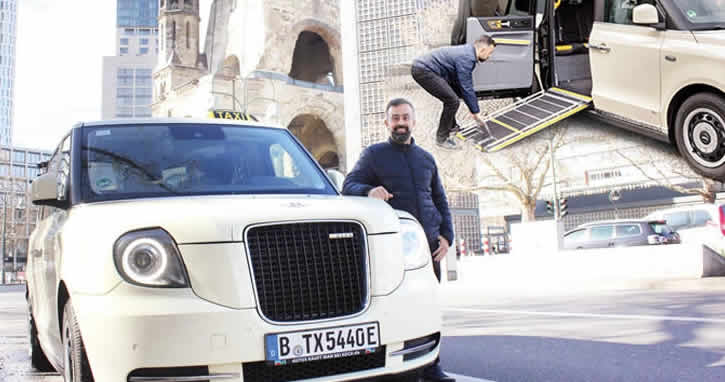 Londra taksisi sayesinde tüm Almanya tanıdı