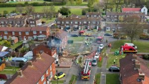 İngiltere’de yürekleri ağza getiren patlama