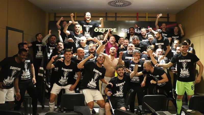 Süper Lig’in şampiyonu belli oldu: Beşiktaş