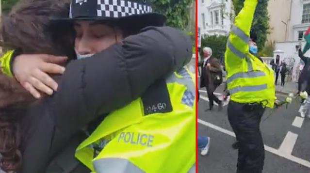 Eylemcilere destek veren polis memuruna uzaklaştırma