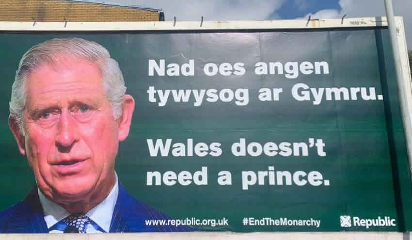 Galler’de Kraliyet karşıtı kampanya: Galler’in prense ihtiyacı yok