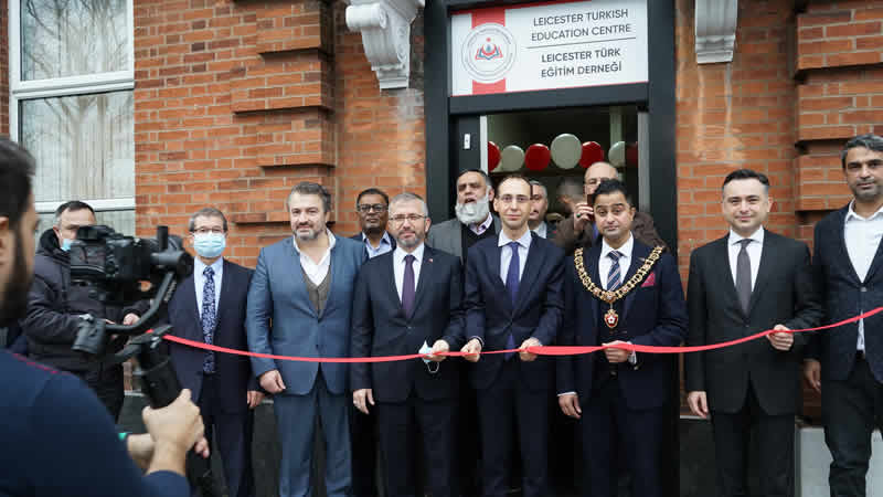 Leicester Türk Eğitim Derneği resmi açılış töreni