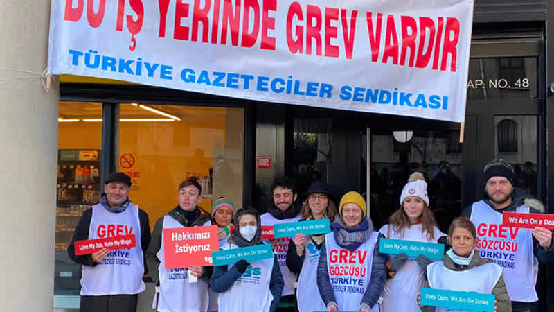 BBC İstanbul Bürosu’nda çalışan gazeteciler greve başladı
