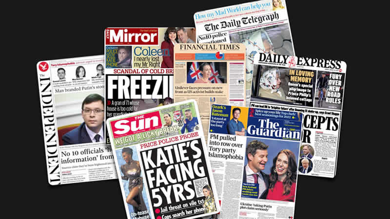 İngiltere’de günün öne çıkan gazete manşetleri: 24 Ocak