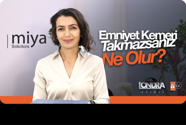 İngiliz yasalarında emniyet kemeri takmanın önemi