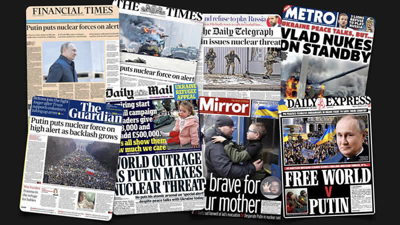 28 Şubat Pazartesi: İngiltere gazetelerinde öne çıkan manşetler