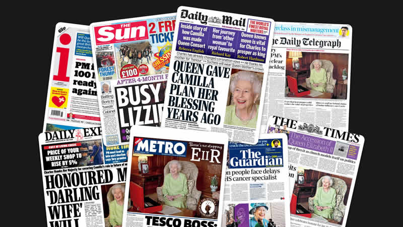  7 Şubat Pazartesi günü İngiltere gazetelerinde öne çıkan manşetler