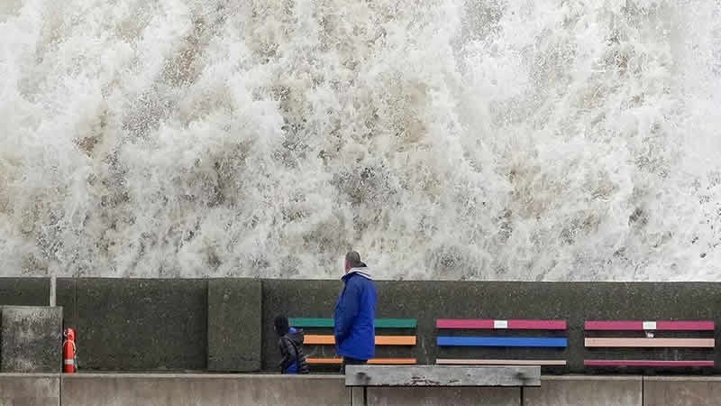 Birleşik Krallık’ta Eunice Fırtınası için ikinci kırmızı alarm!