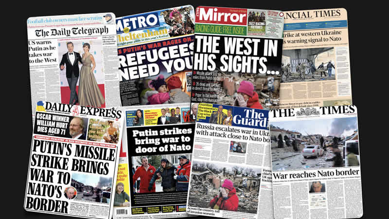 14 Mart Pazartesi: İngiltere gazetelerinden öne çıkan manşetler