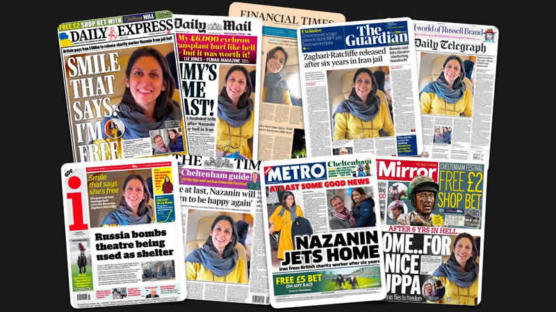  17 Mart Perşembe: İngiltere gazetelerinde öne çıkan manşetler