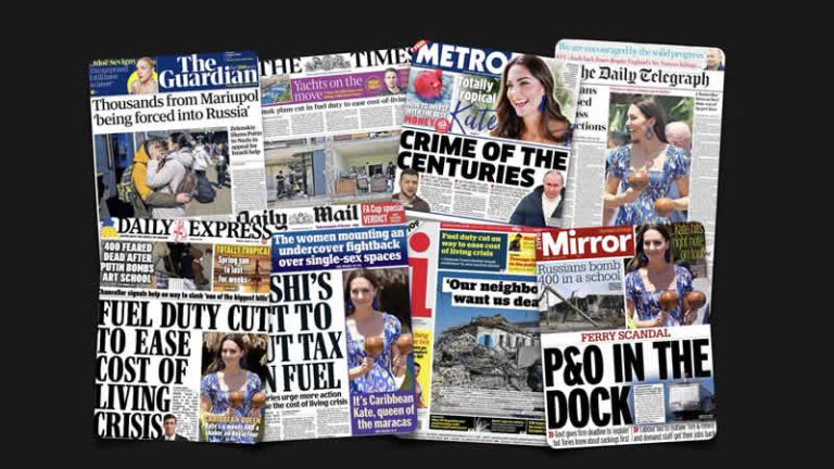 21 Mart Pazartesi: İngiltere gazetelerinden öne çıkan manşetler