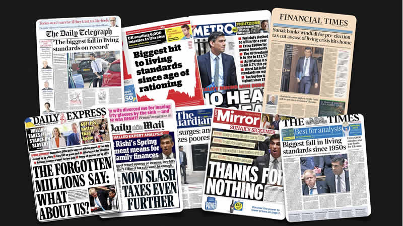 24 Mart Perşembe: İngiltere gazetelerinden öne çıkan manşetler