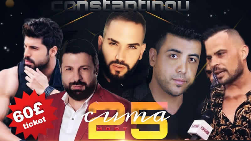  25 Mart Cuma akşamı Londra’da MEGA konser…