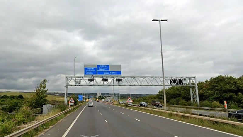 Hampshire’da kuzeye giden M275 Otoyolu kısa süreliğine kapatılacak