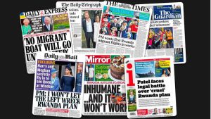 15 Nisan Cuma: İngiltere gazetelerinden öne çıkan manşetler