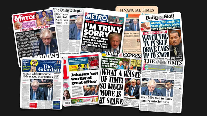  20 Nisan Çarşamba: İngiltere gazetelerinden öne çıkan manşetler