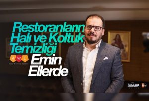 Restoranların halı ve koltuk temizliği emin ellerde