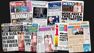 26 Nisan Salı: İngiltere gazetelerinden öne çıkan manşetler