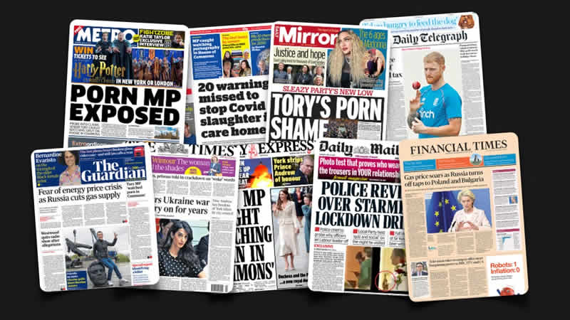 28 Nisan Perşembe: İngiltere gazetelerinden öne çıkan manşetler