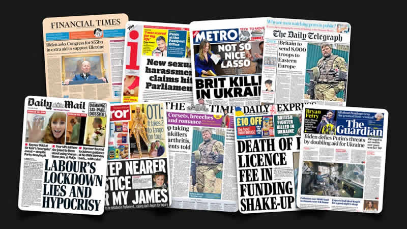  29 Nisan Cuma: İngiltere gündeminden öne çıkan manşetler