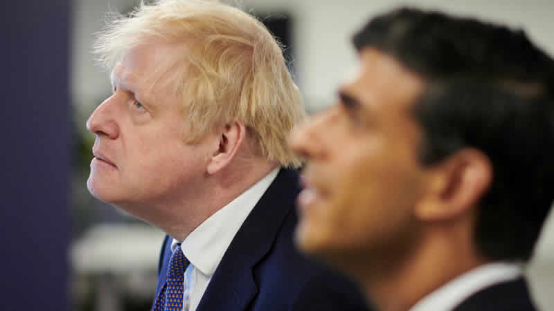 Başbakan Johnson ve Maliye Bakanı Sunak’a para cezası