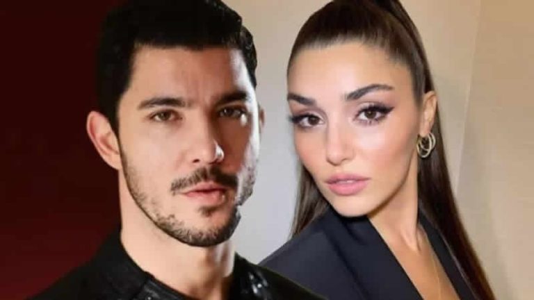 Hande Erçel ile Kaan Yıldırım Londra sokaklarında el ele!