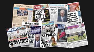 1 Nisan Cuma: İngiltere gazetelerinden öne çıkan manşetler