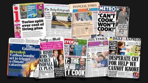 12 Mayıs Perşembe: İngiltere gazetelerinden öne çıkan manşetler