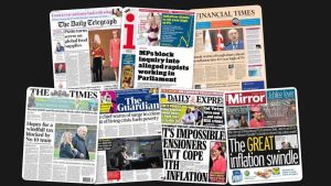 19 Mayıs Perşembe: İngiltere gazetelerinden öne çıkan manşetler