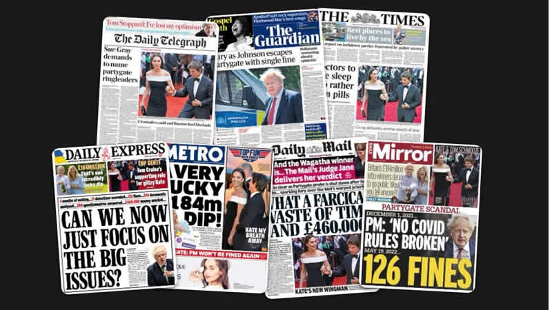 20 Mayıs Cuma: İngiltere gazetelerinden öne çıkan manşetler