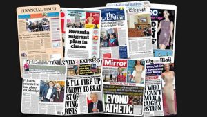 4 Mayıs Çarşamba: İngiltere gazetelerinden öne çıkan manşetler