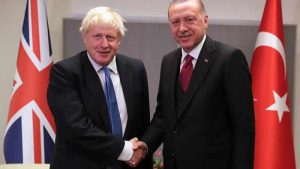 Cumhurbaşkanı Erdoğan, İngiltere Başbakanı Boris Johnson ile görüştü