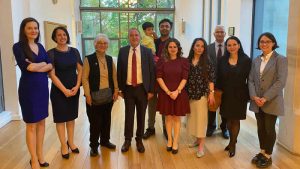 İskoçya üniversitelerinde görev yapan Türk ve İskoç  akademisyenler resepsiyonda buluştu