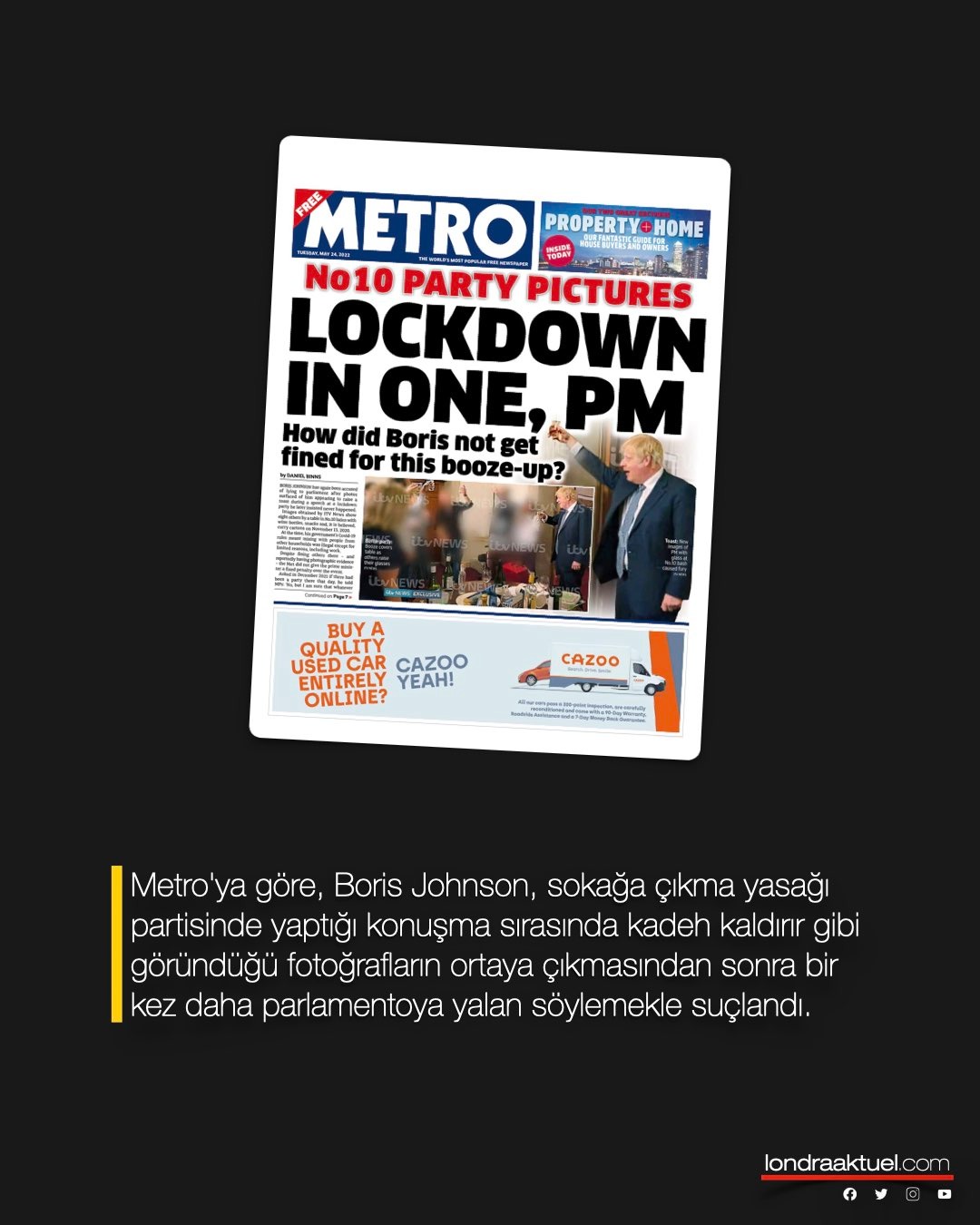 24 mayıs İngiltere gazeteler