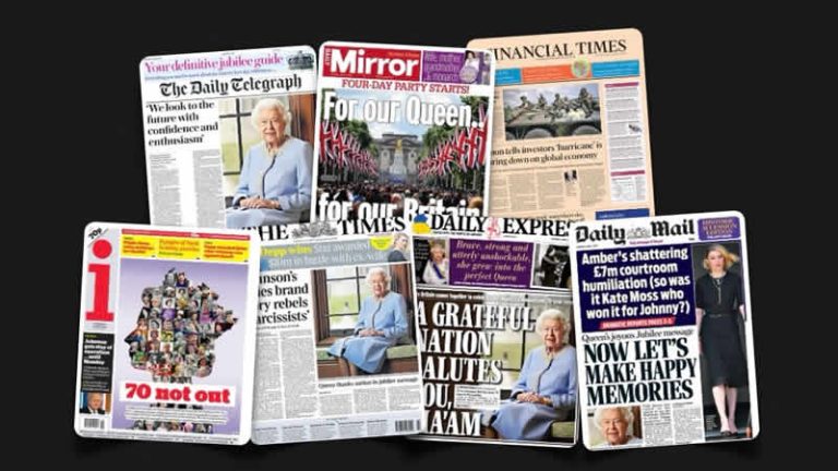 2 Haziran Perşembe: İngiltere gazetelerinden öne çıkan manşetler