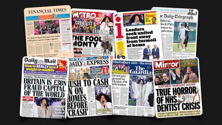 27 Haziran Pazartesi: İngiltere gazetelerinden öne çıkan manşetler