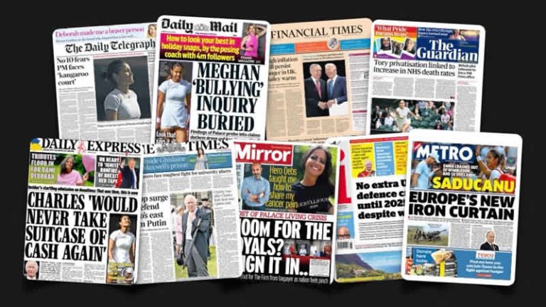 30 Haziran Perşembe: İngiltere gündeminden öne çıkan manşetler