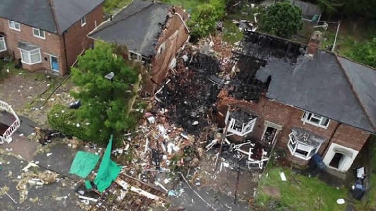 Birmingham’daki gaz patlamasında bir kişi hayatını kaybetti