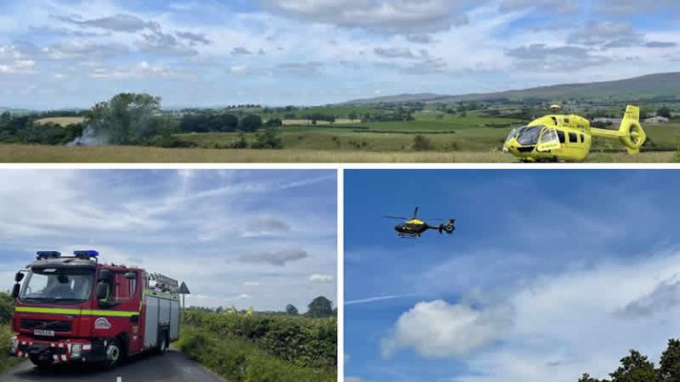 Yorkshire’da helikopterin düşmesi sonucu 2 kişi hayatını kaybetti