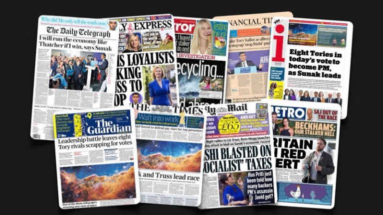 13 Temmuz Çarşamba: İngiltere gazetelerinden öne çıkan manşetler