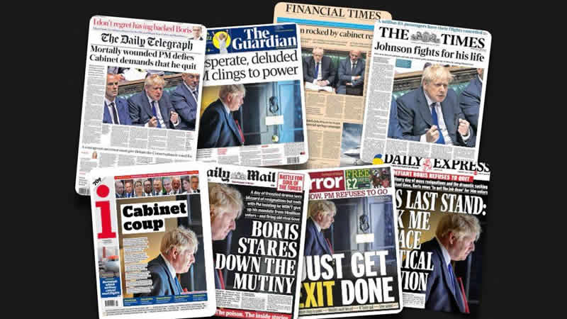  7 Temmuz Perşembe: İngiltere gazetelerinden öne çıkan manşetler