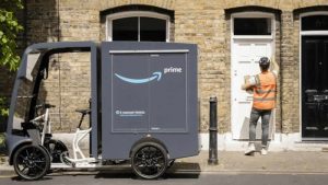 Amazon, Londra’da elektrikli kargo bisikleti filosu kurdu