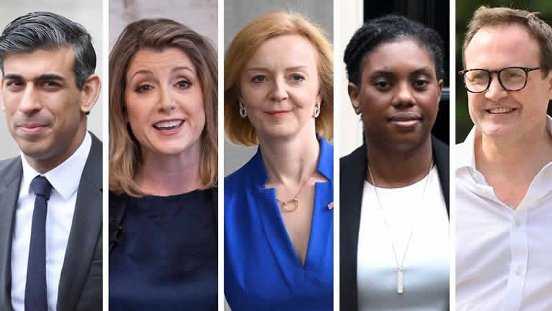 İngiltere’de Başbakanlık ve Muhafazakar Parti liderliği yarışında ikinci tur oylama sonuçlandı