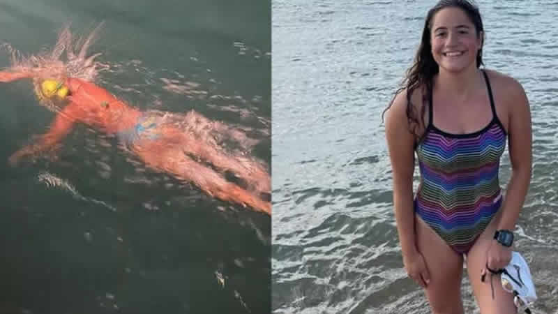 Manş Denizi’ni yüzerek geçen Aysu Türkoğlu rekor kırdı