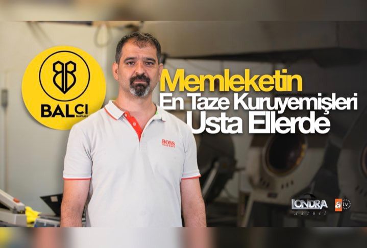 Memleketin en taze kuruyemişleri usta ellerde…