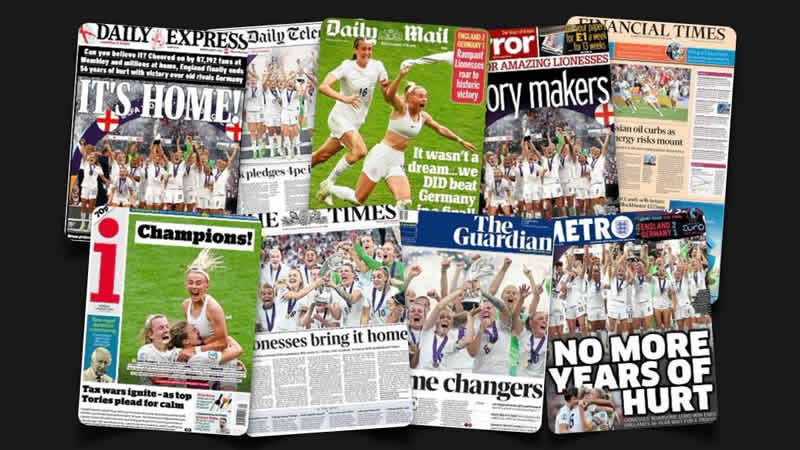 1 Ağustos Pazartesi: İngiltere gazetelerinden öne çıkan manşetler