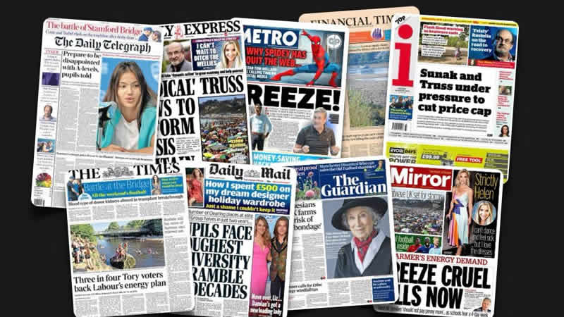  15 Ağustos Pazartesi: İngiltere gazetelerinden öne çıkan manşetler